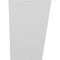 Ekena Millwork 5-in. W x 8-in. D x 8-in. H Traditional Architectural Grade PVC Knee Brace BRCP05X08X08TRA - alternate 2